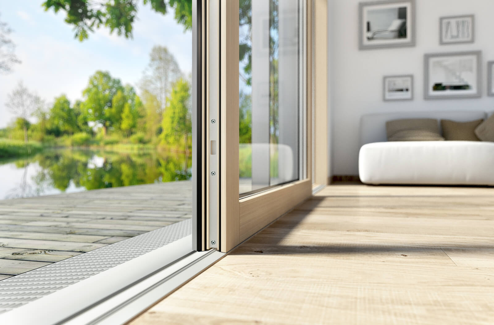 Okna z niskim progiem